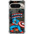 Marvel Classic Comics Captain America Vintage Google Pixel 9/9 Pro Clear Case